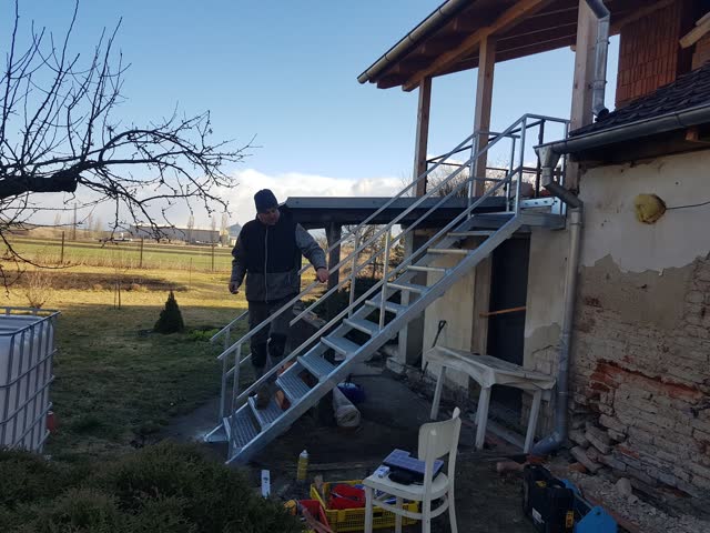 Schodiště – realizace 7