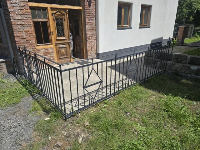 Zábradlí – realizace 2
